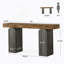Console de style contemporain, table de vestibule, table de canapé