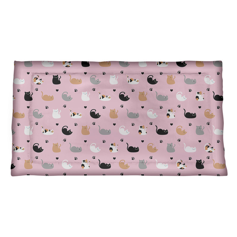 Taie décorative Katelyn Elizabeth, Simple standard, Microfibre, Mauve