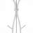 Coat Rack, Hall Tree, Free Standing, 11 Hooks, Entryway, 74"H, Bedroom, Metal, Contemporary-1274235412