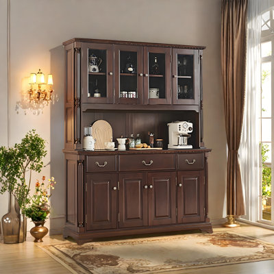 All-Solid Wood Multi-Functional Sideboard