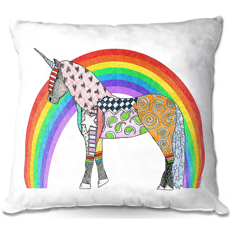 Reversible Throw Pillow, 18" x 18"