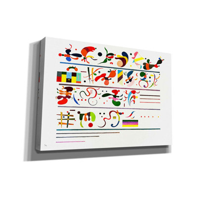 «Succession» par Wassily Kandinsky, art mural sur toile