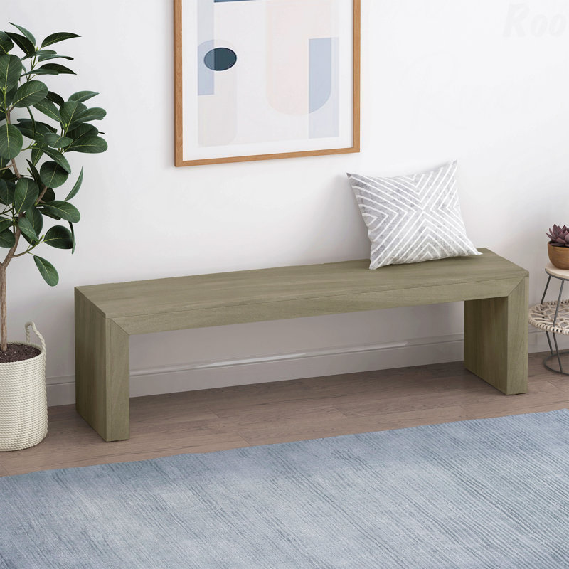 Dining Room Use Bench, 18" H x 63" W x 15" D