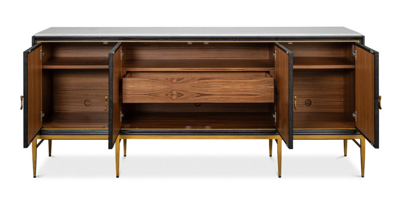 Palisade 80'' W Solid Wood Sideboard