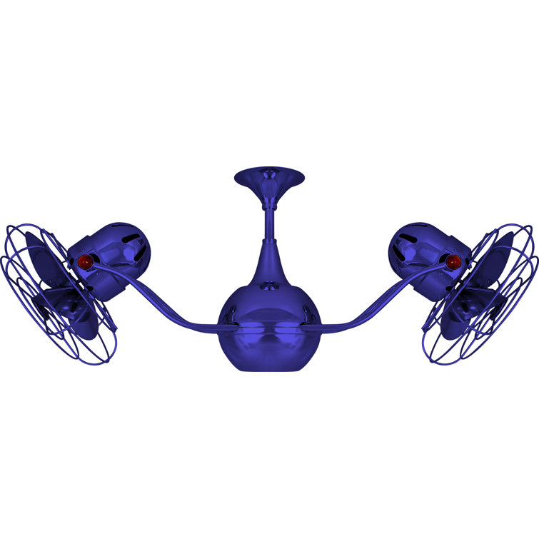Vent-Bettina 42" Vent Bettina 6 - Blade Caged Ceiling Fan with Wall Control