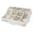 Wooden Condiment Organizer With 9 Compartment
