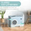 PP Enclosed Cat Litter Box with Scoop-96130707