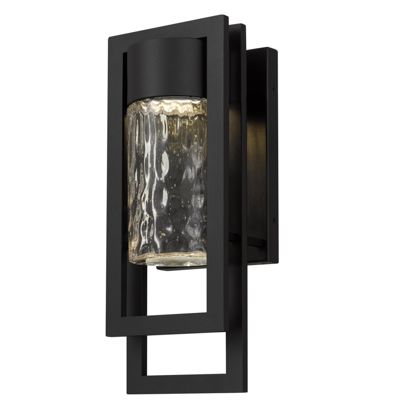 Applique murale à DEL de style contemporain, H 15 po x l 5,13 po x P 5,75 po, 12 W