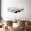 Ensemble de 5 pièces «Wine And Alco Wine By The Beach On Canvas»-92860857