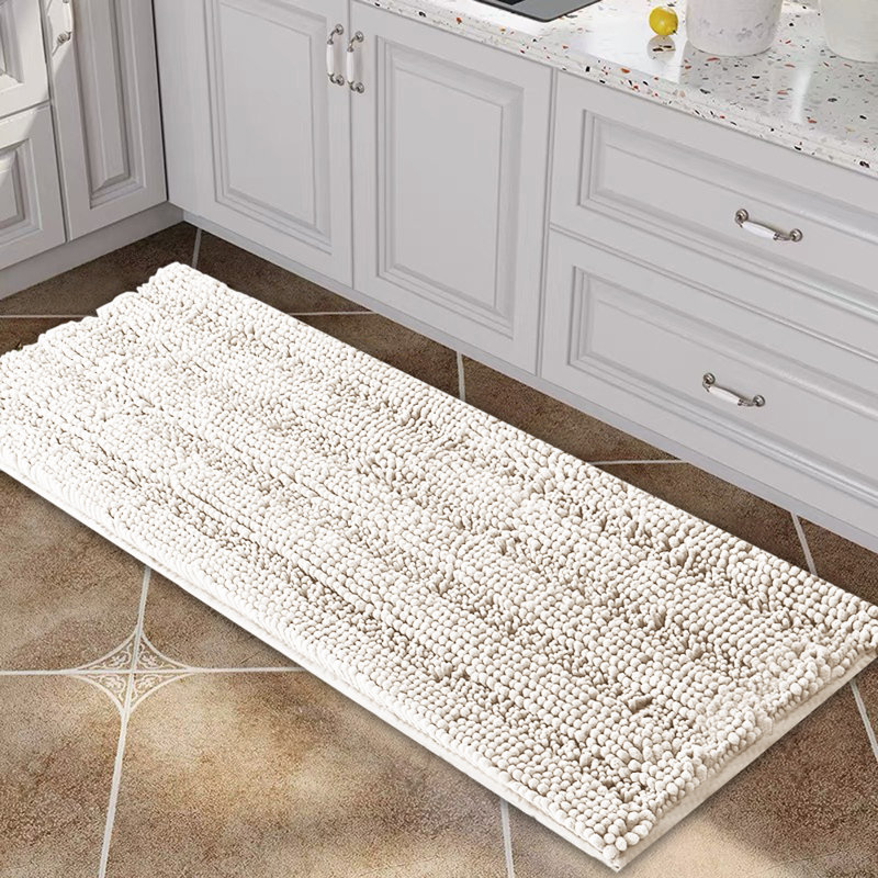 Latitude Run® Mardiya Microfiber Bath Rug with Non-Slip Backing ...