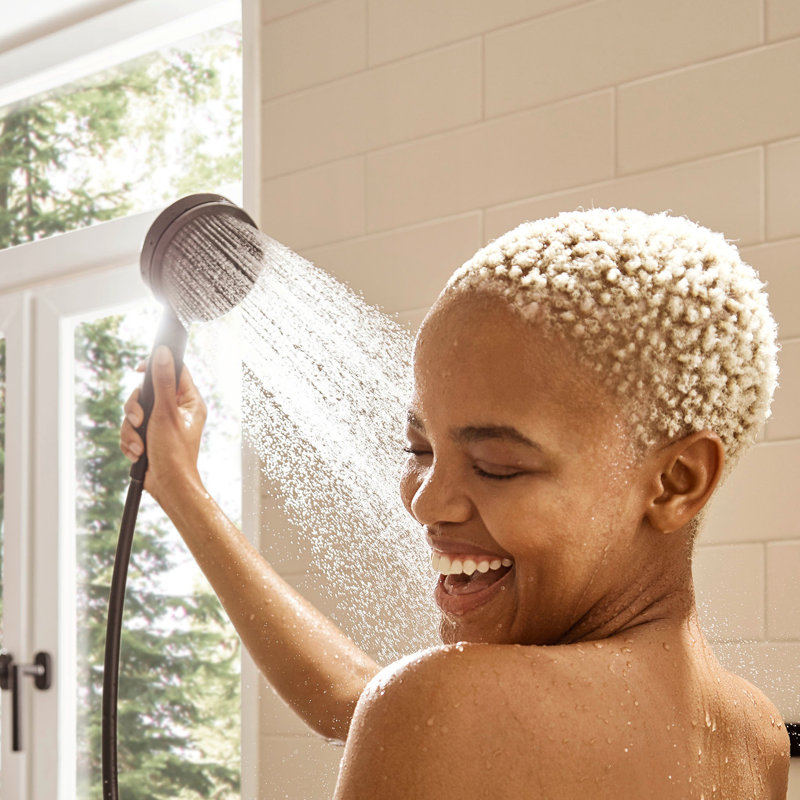 hansgrohe Pulsify S Wallbar Set 105 3-Jet 24", 2.5 GPM, Matte Black