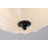 3-light Glass Semi Flush Mount-120141931