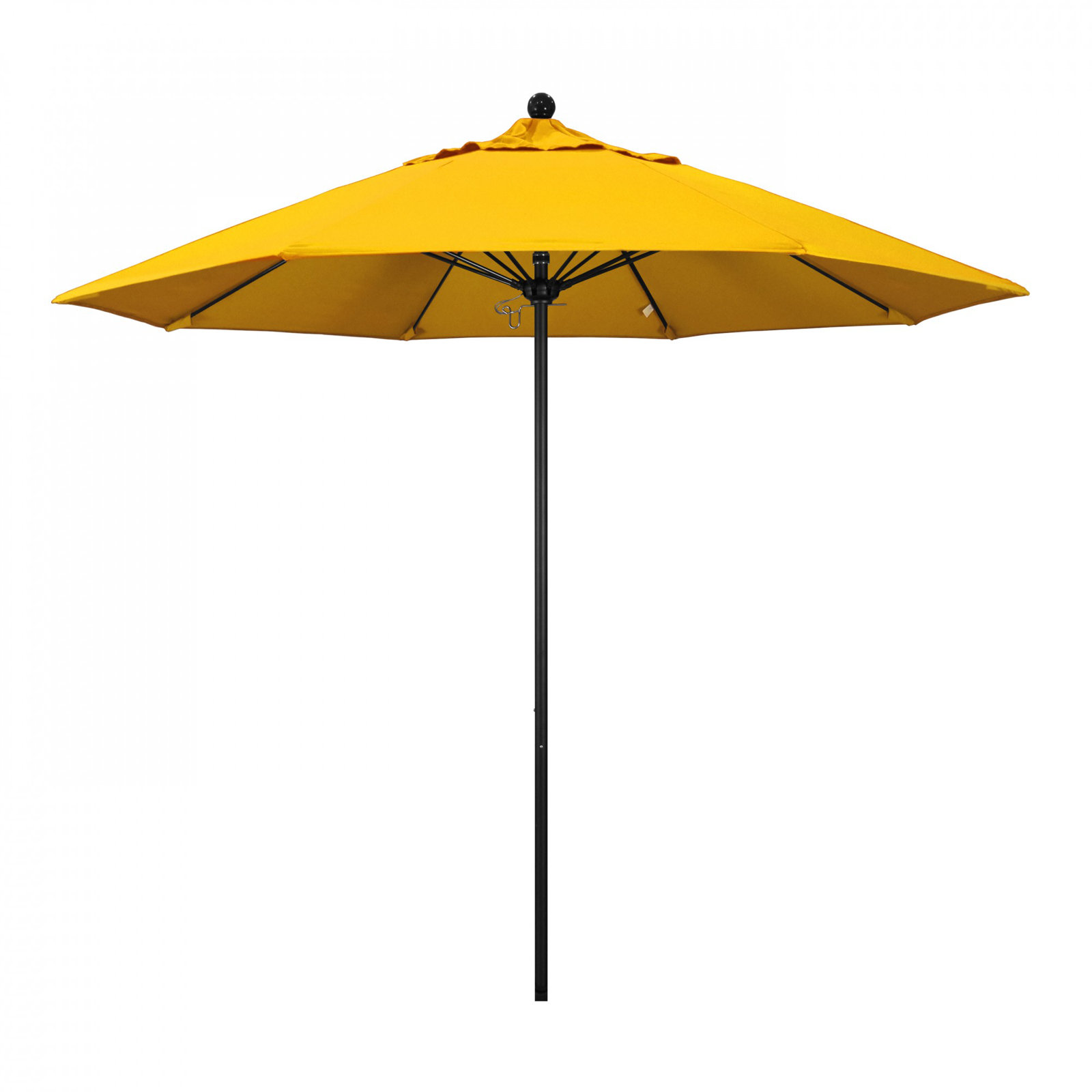 Maria 9' Sunbrella® Umbrella, Canvas Sunflower Yellow Sunbrella® Canvas