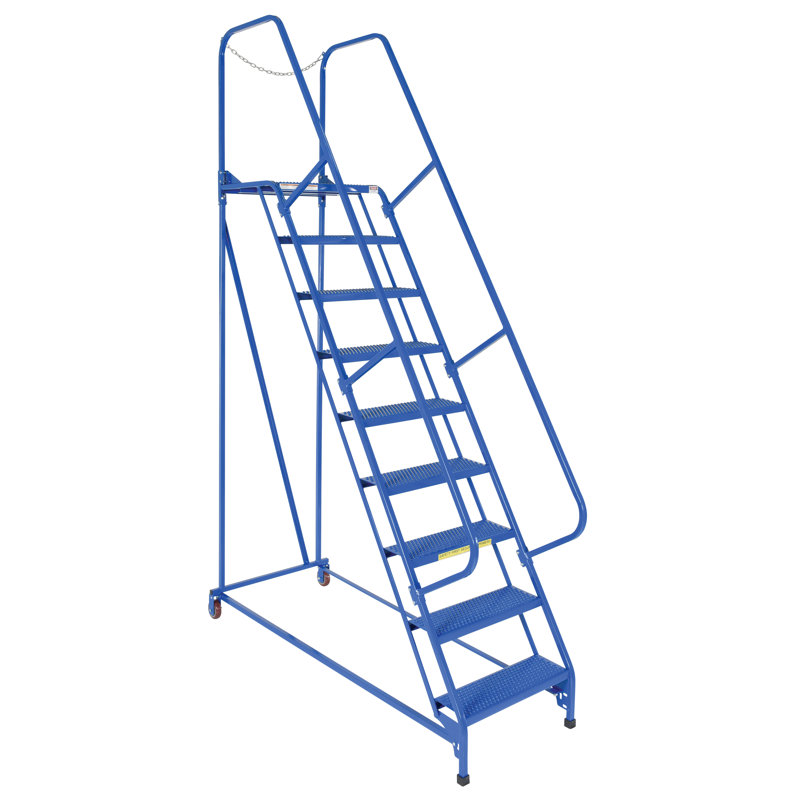 Colyton 9 - Step Steel Library Ladder