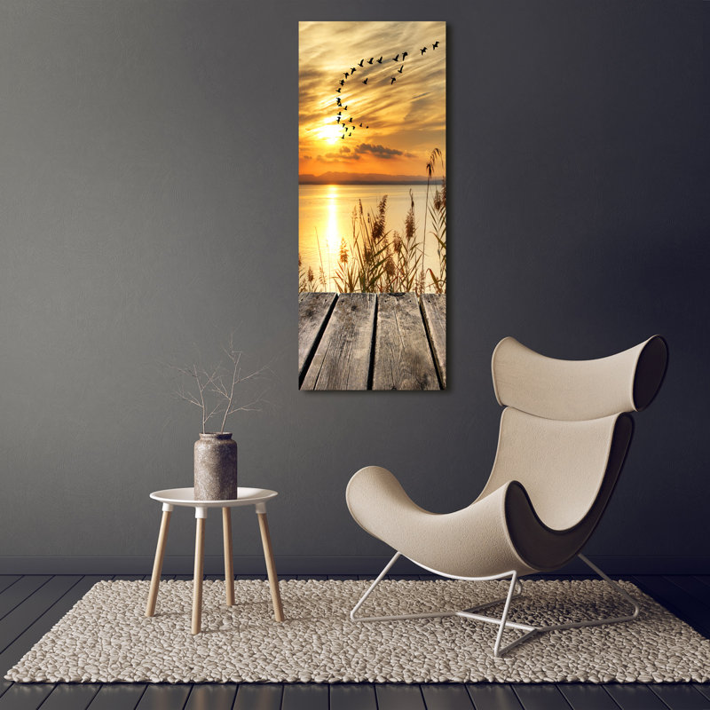 Sunset - Wrapped Canvas Print