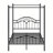 Turkay Metal Canopy Bed Frame-1973188234