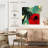 Brampt Retro Flamingo And Palm-109215582