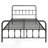 Bed Frame With Headboard Under Bed Storage No Box Spring Needed Black-108760581