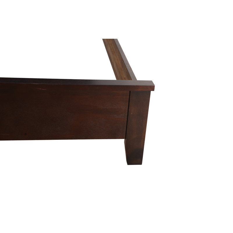 Chataignier Vegan Leather Standard Bed, Full/Double, Cappuccino