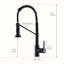 Robinet de cuisine amovible HOOSENG