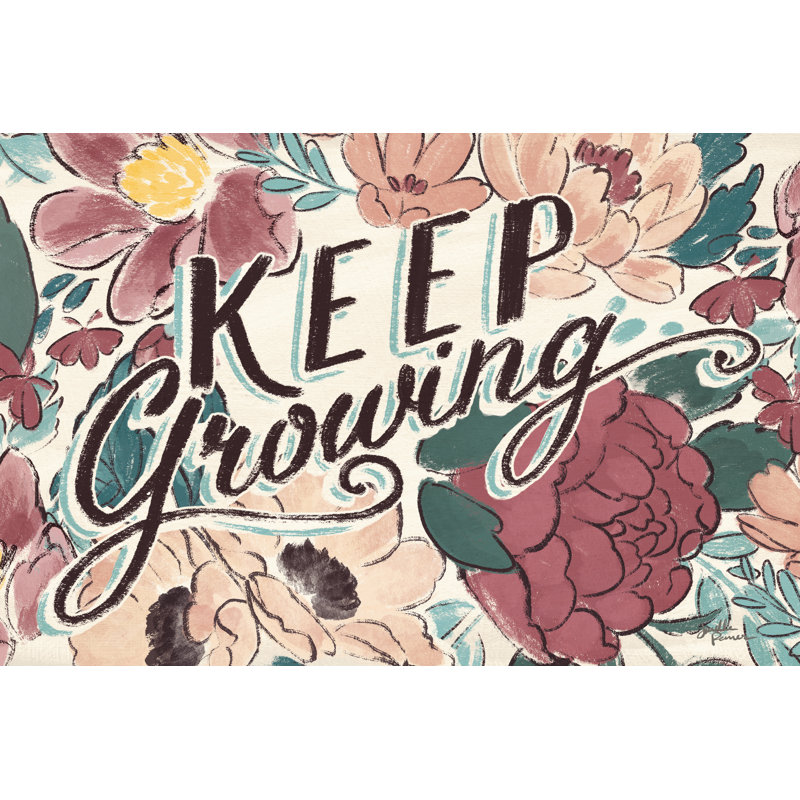 Keep Growing I Panel by Janelle Penner - Wrapped Canvas Art Prints, 81cm H x 122cm W x 3.8cm D