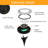 Paradise By NEX Satin Solar Powered Integrated LED Metal Pathway Light Kit-80782283-80782280