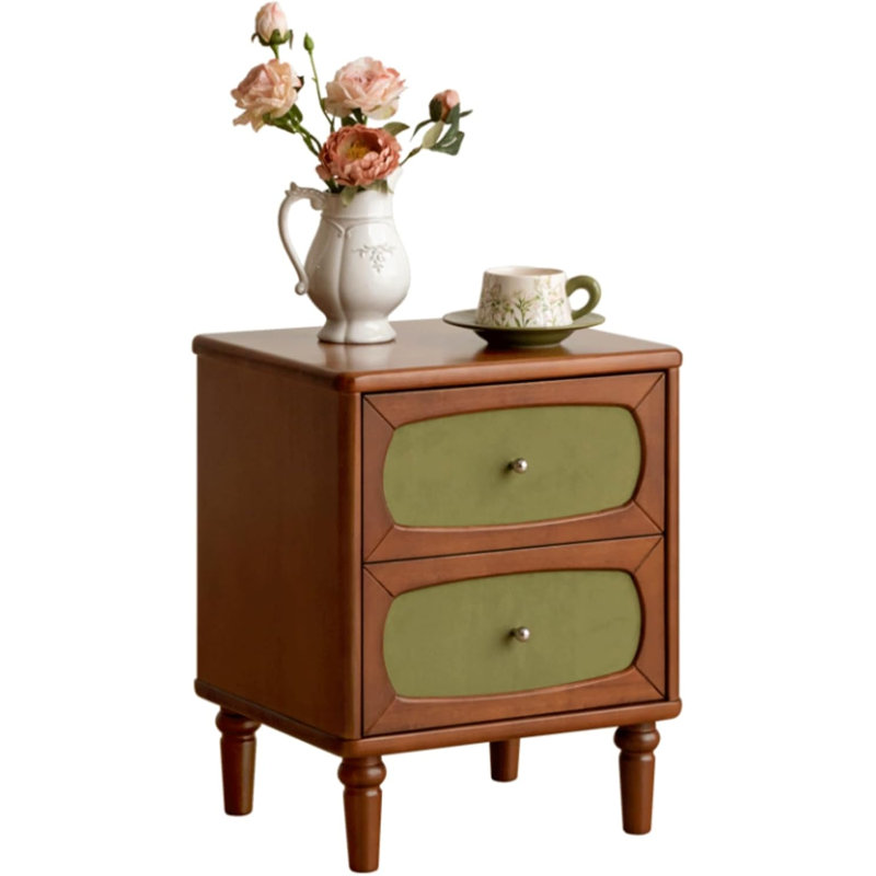 40cm W Solid Wood Bedside Table