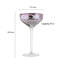 Filigree Champagne Saucers Lilac