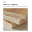 Bureau rectangulaire en bois manufacturé brun noisette