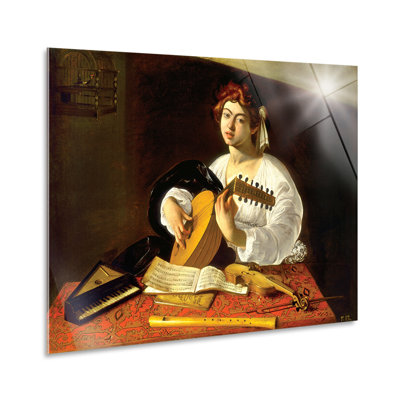 Lute Player 2 by Caravaggio - No Frame Painting