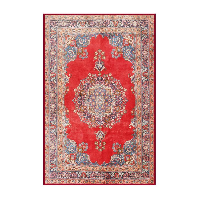 Kishan Oriental Indoor Rug, Rectangle 5' x 7'