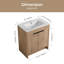 Ensemble de meuble-lavabo simple 30 po