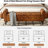 Mid-Century Modern Storage Bench, 63" Wide Flip Top Faux Leather Upholstered Bench with Armrests, Large Wood Entryway Bench for Living Room, Bedroom-859979664