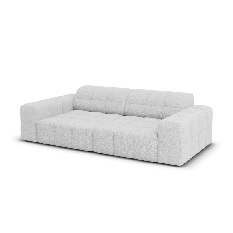 Chicago 4 Seater Sofa, 3, Light Grey