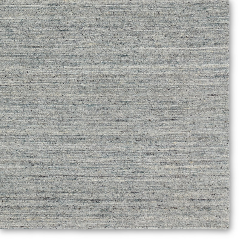 Vassa Blue and Gray Handmade Wool Rug