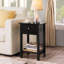 40cm W Solid Wood Bedside Table-1073264535