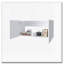Armoire murale blanche avec 2 portes-1995937144
