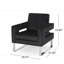 Chaise avec accoudoirs d'appoint