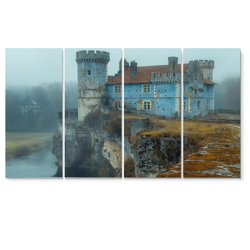 Pieper - Castles Canvas Wall Art Set, 28" H x 48" W
