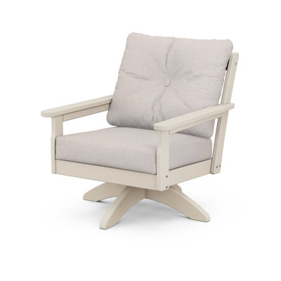 Lakeside Vineyard Deep Seating Swivel Chair