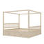 Lit à baldaquin en bois avec tiroirs de rangement intégrés-1219839471-1219839466