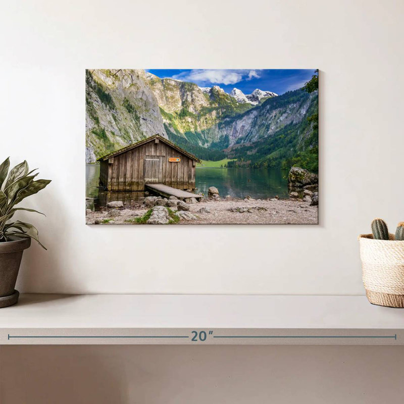 Chalet en bois Alpes, H 8 po x l 12 po