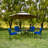 Outdoor 4'' Dining Chair Seat / Back Cushion-1574870080