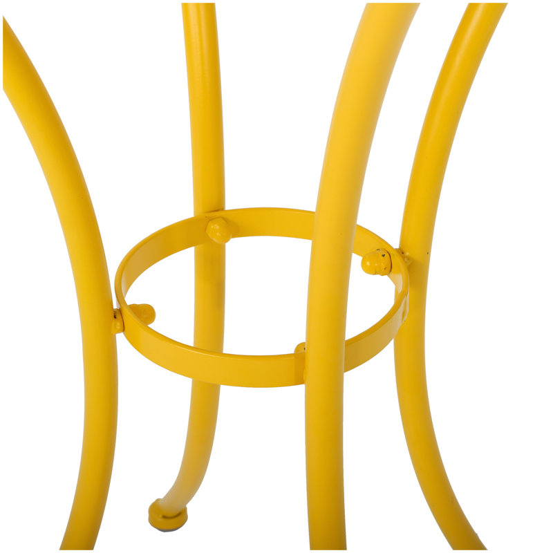 ENSEMBLE MÉTAL 3 PCS COLMAR, Jaune