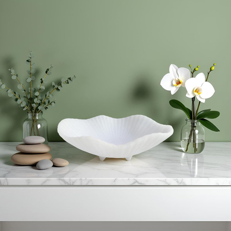 Decorative Bowl, White