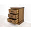 Dollard 50cm W Solid Wood Bedside Table