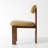 Solid Oak Assembled Boucle Upholstered Dining Chairs-2031779043
