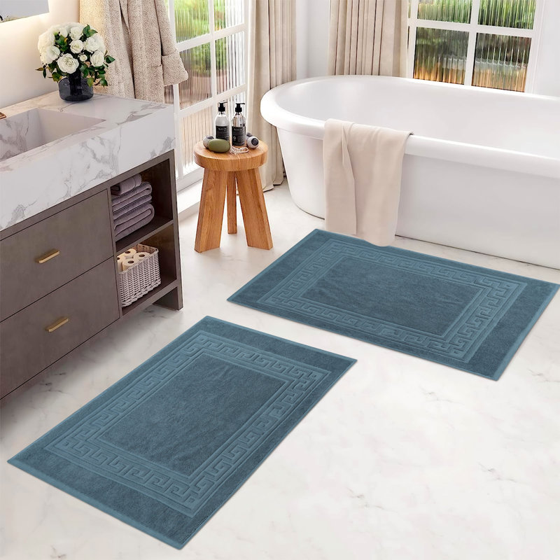 Tapis de bain 2 pièces Subra, Saphir