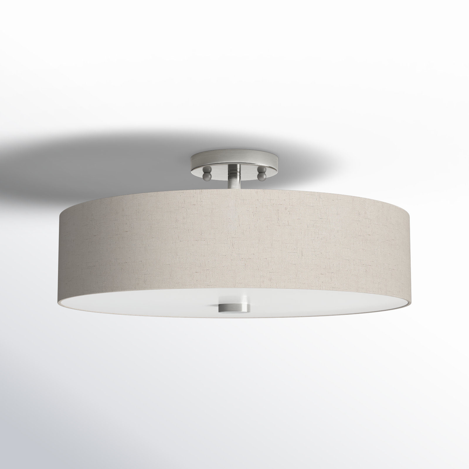 Wade Logan® Bazilijus 4 - Light Semi Flush Mount & Reviews | Wayfair