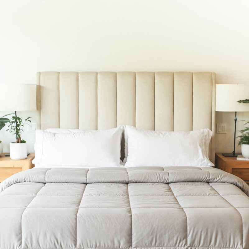 Insert de couette Lux Down Alt, Gris murmure, Double/Grand